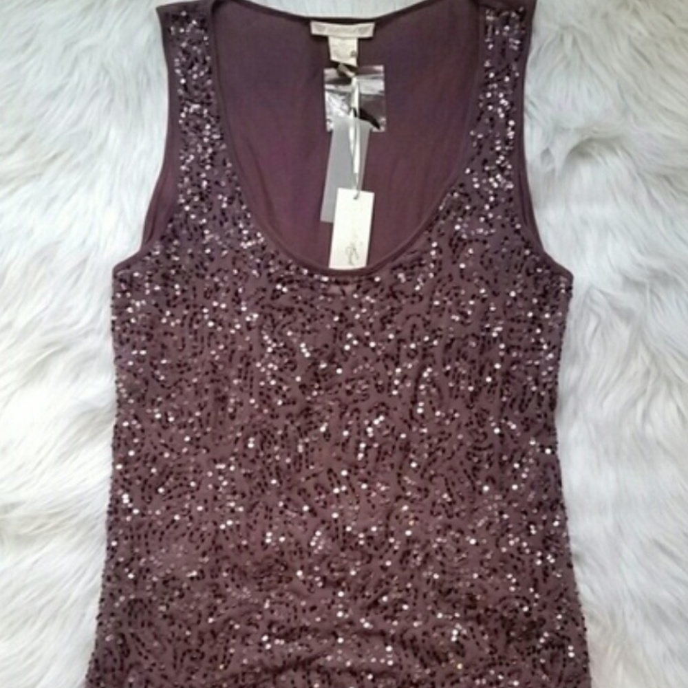 NWT Hollywood Sequin Tank